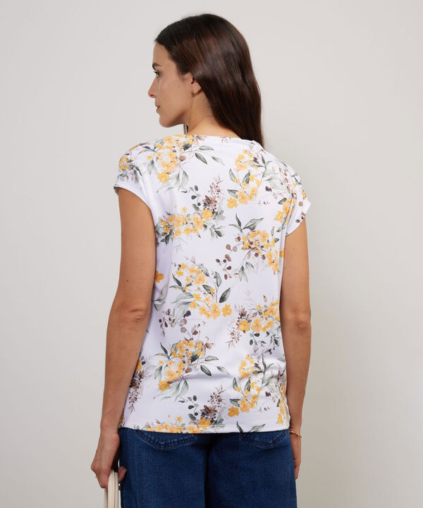 Camiseta Estampada Manga Casco