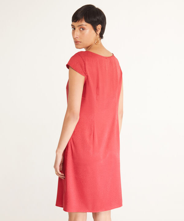 Vestido Cuello Redondo Tipo Talego