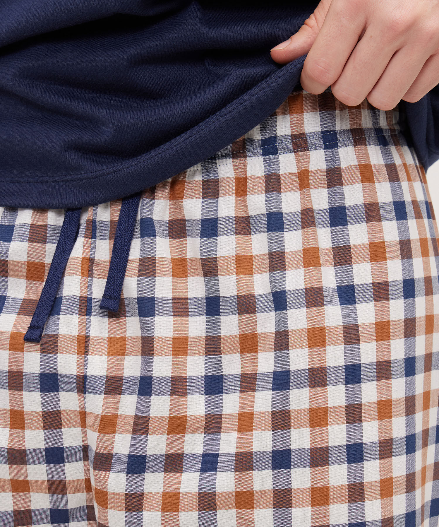Pijama Camiseta Unicolor Con Pantalon Preteñido - Regalables Padre 2024