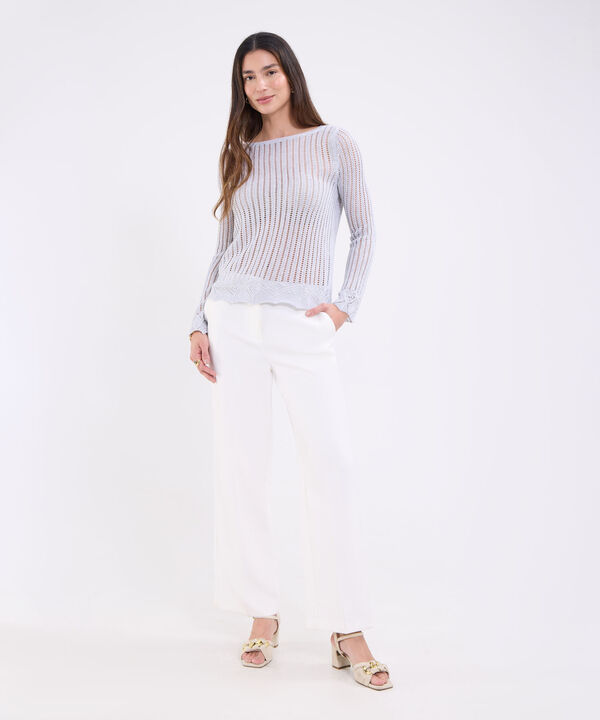 Saco unicolor para mujer image number null