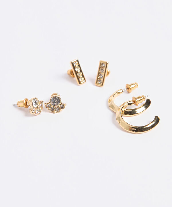 Aretes Set X 6 Pares De Aretes Ref. Kf233-0018