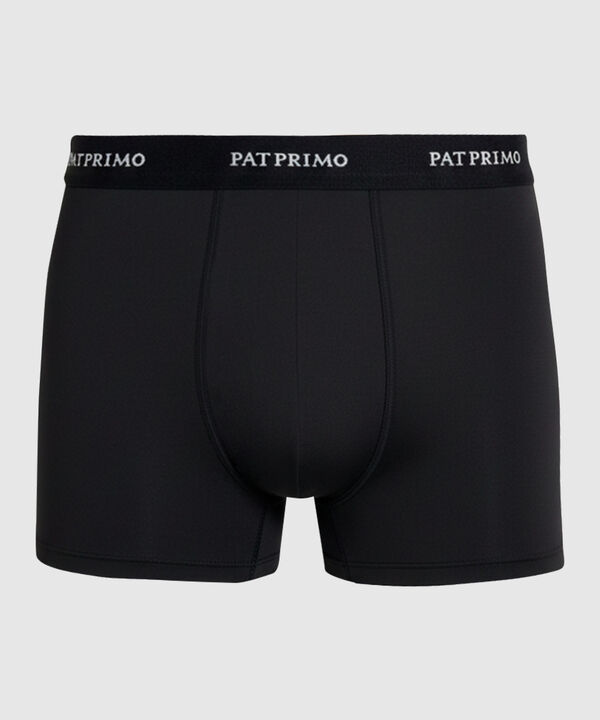 Set X3 B&oacute;xers Medios El&aacute;stico Visible Hombre