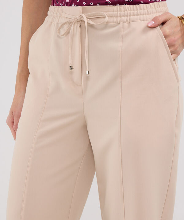 Pantalon Tipo Jogger Unicolor image number null