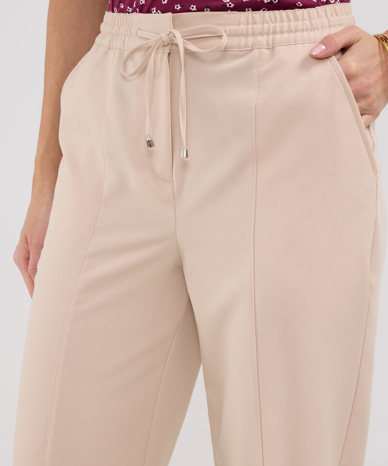 Pantalon Tipo Jogger Unicolor