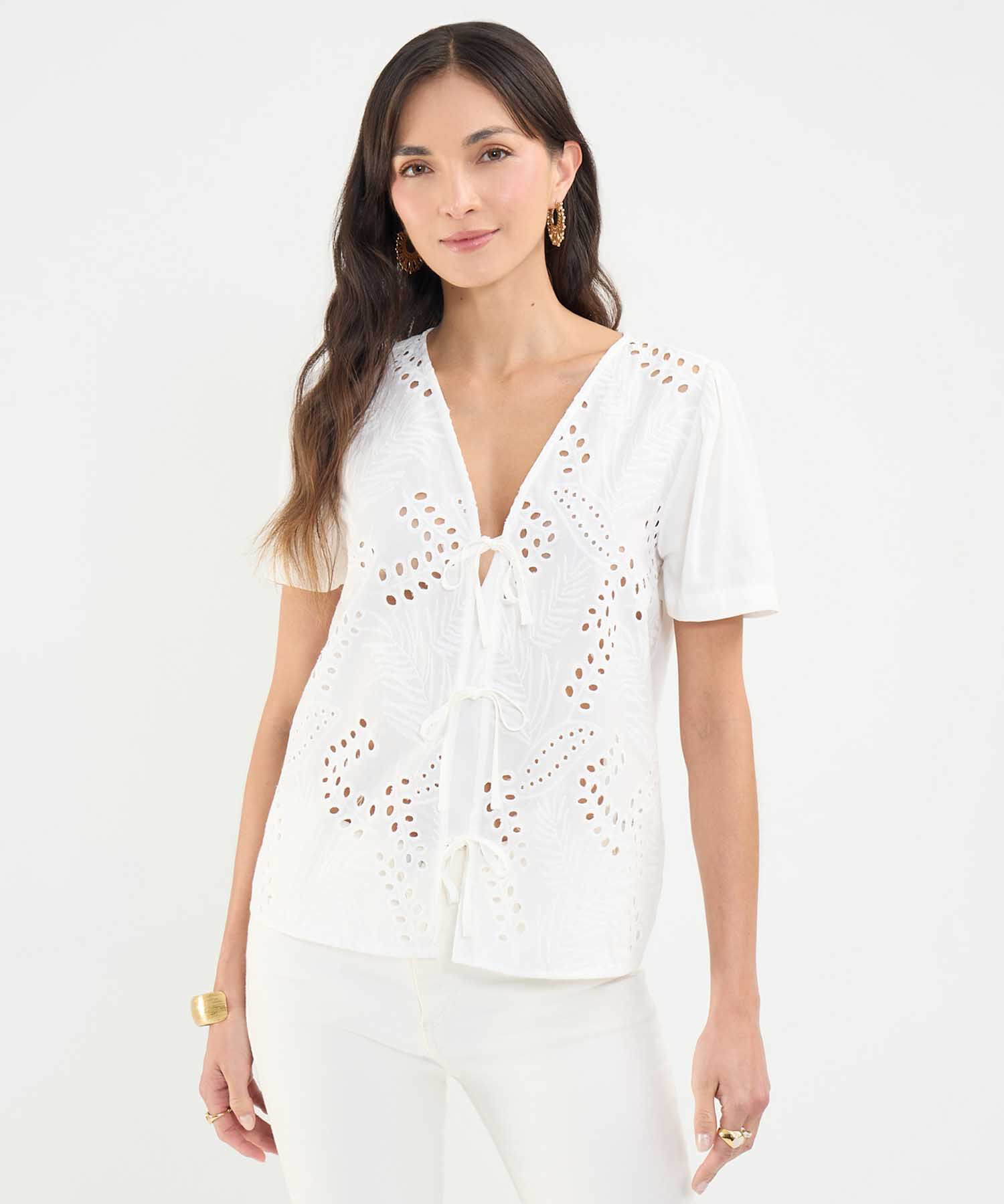 Blusa en Ojalillo