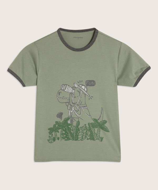 Pijama Niño Camiseta Manga Corta