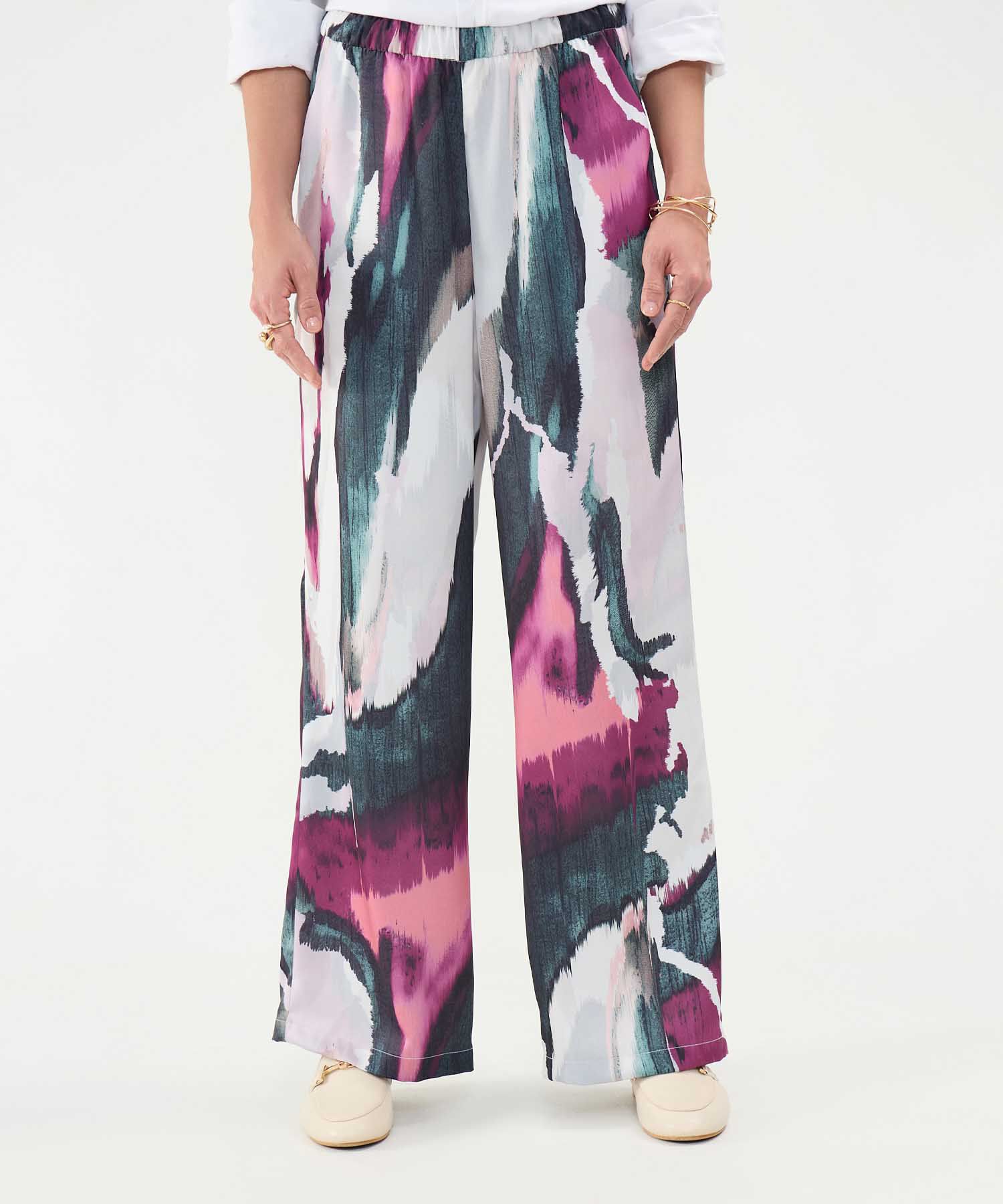 Pantalón Fluido Estampado
