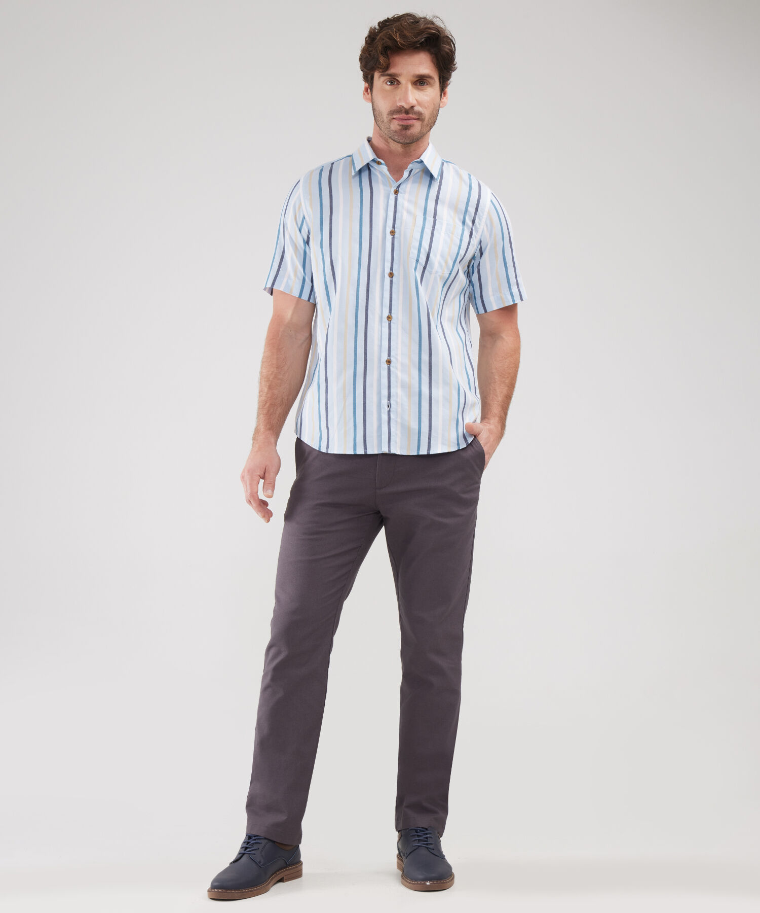 Camisa Manga Corta Regular Fit