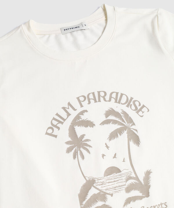 Camiseta Manga Corta Con Estampado image number null