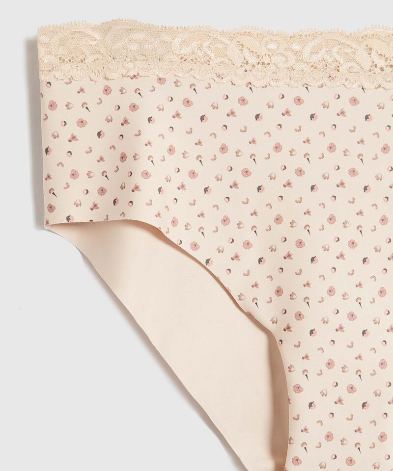 Panty Clásico Con Encaje