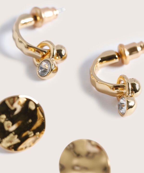 Aretes Set X3 Pares De Aretes