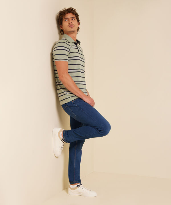 Jean Slim con Desgastes