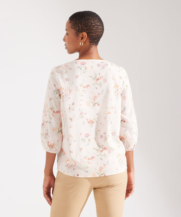 Blusa con Estampado Floral