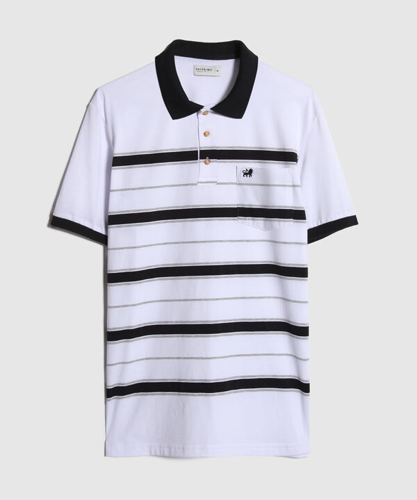 Polo Con Franjas