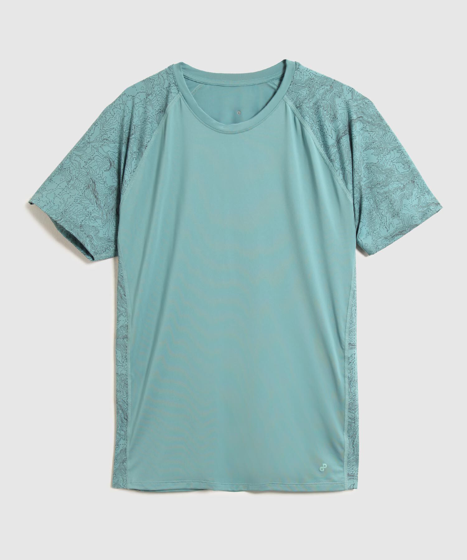 Camiseta Deportiva Con Detalle En Mangas 