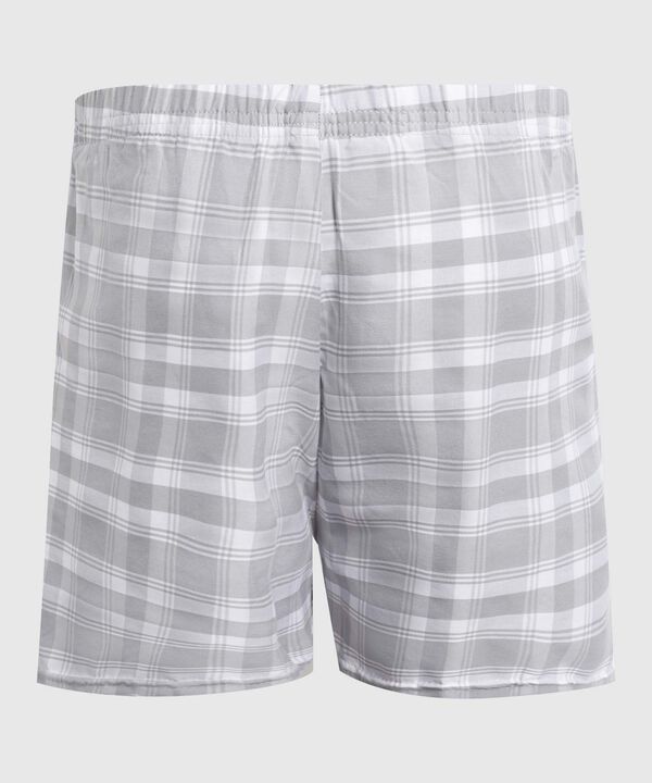 Boxer Para Hombre De Dise&ntilde;o Holgado, Y Estampado En Algod&oacute;n 