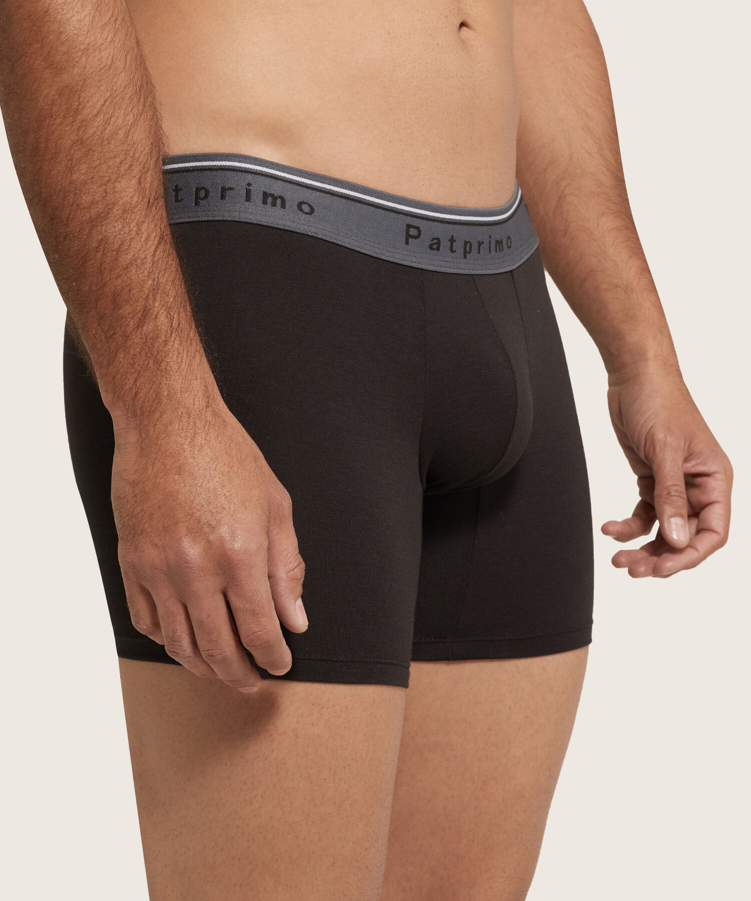 Boxer Pack X3 Pantaloncillo Medio Unicolor Algodón