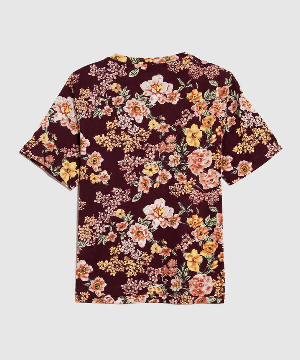 Camiseta Estampado de Flores image number null
