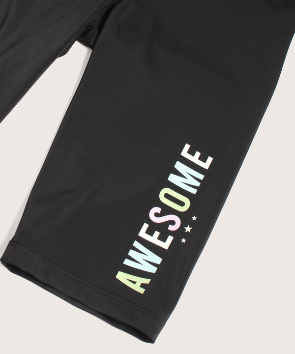 Leggings Corto Con Cortes image number null