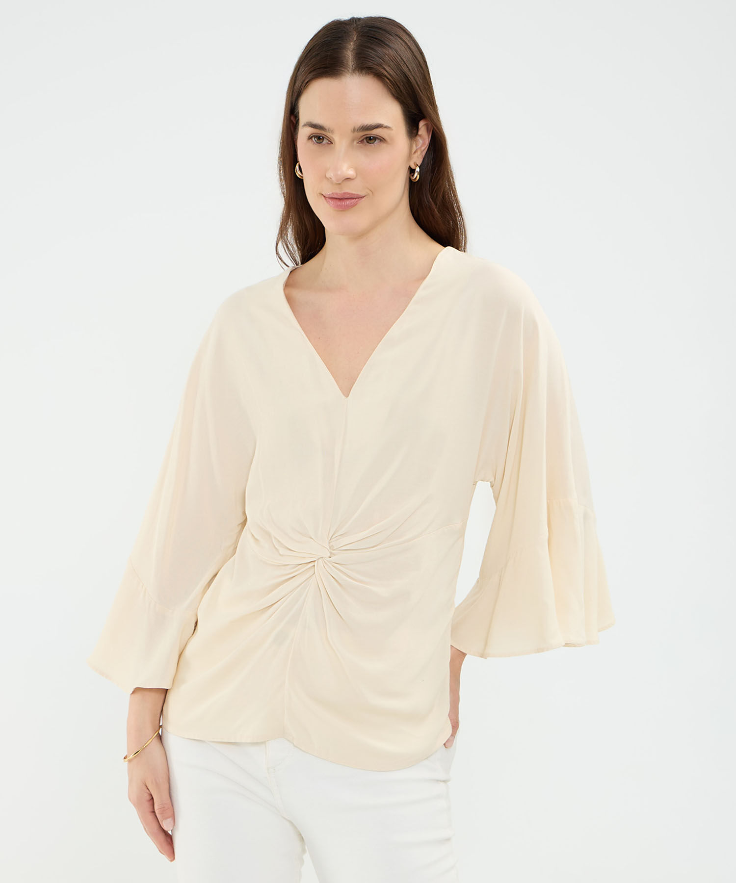 Blusa Manga ¾ con Boleros