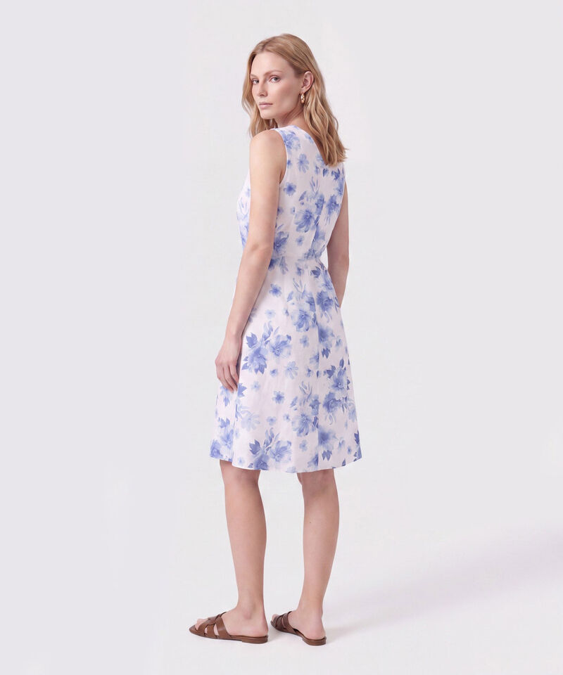 Vestido Midi Con Cintur&oacute;n Mujer