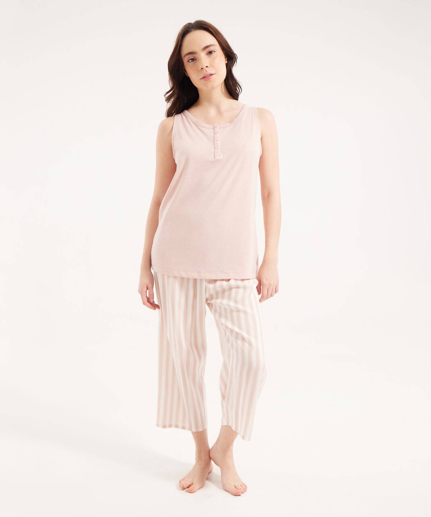 Conjunto de Pijama a Rayas