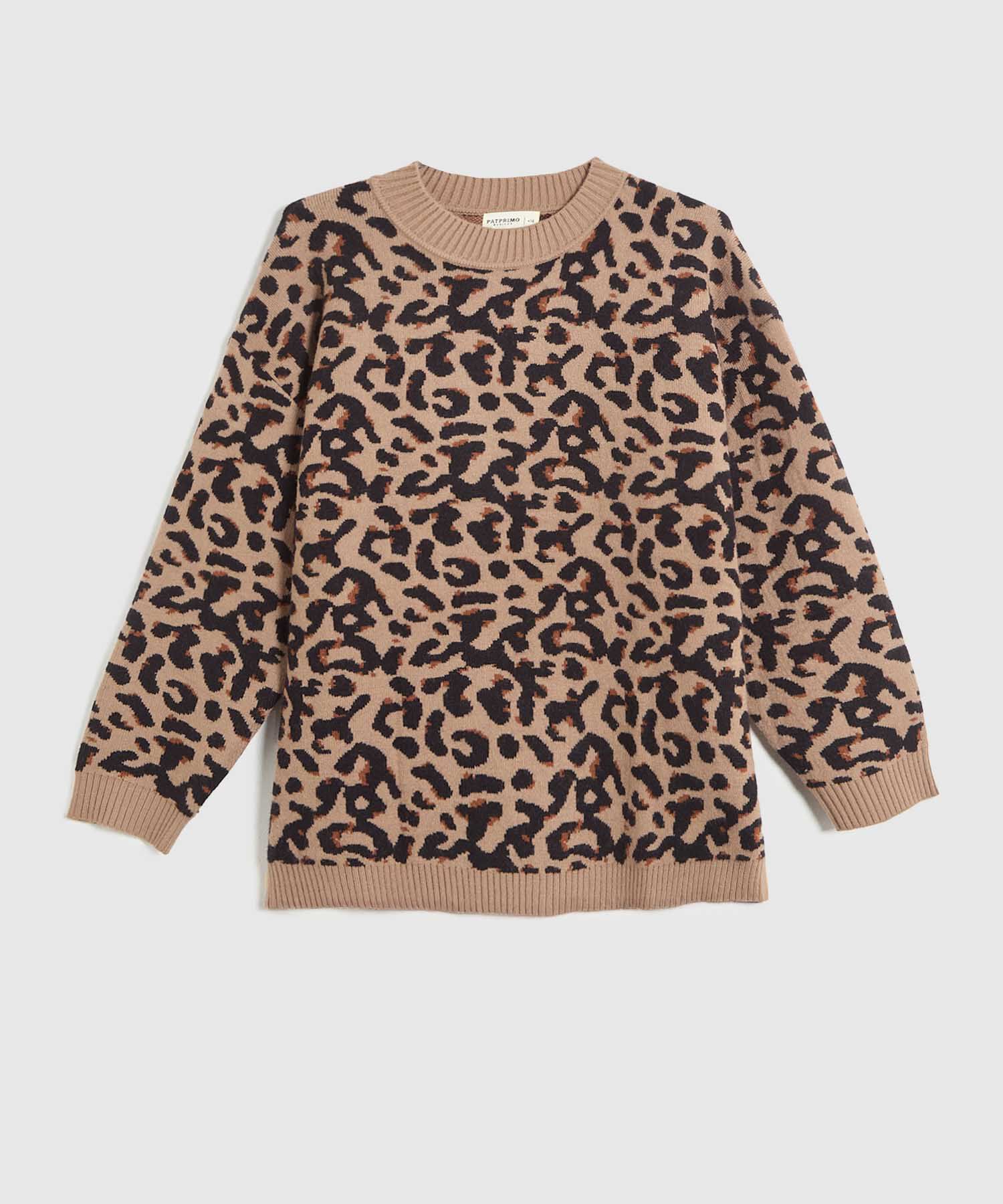 Buzo animal print para mujer curvy