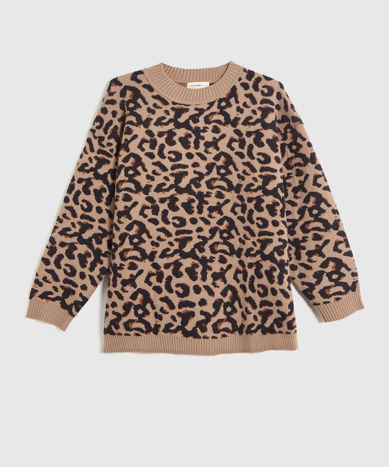 Buzo animal print para mujer curvy