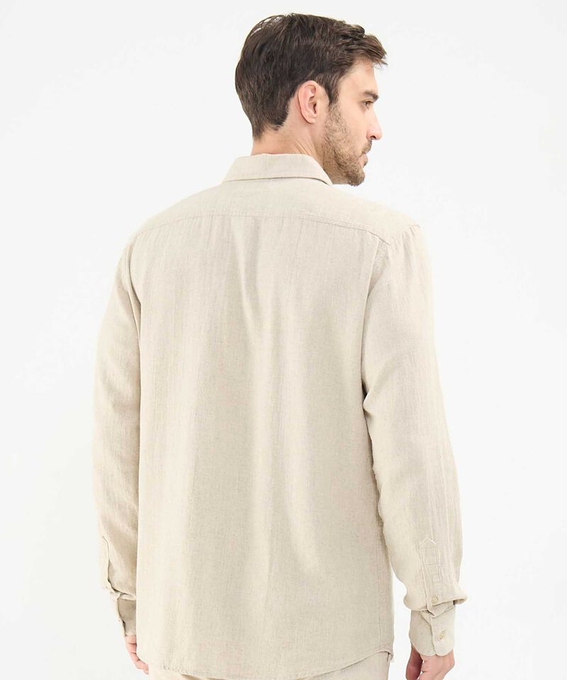 Guayabera en Efecto Lino