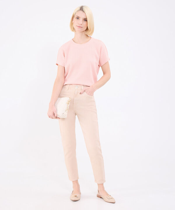 Jeans Mom Unicolor image number null