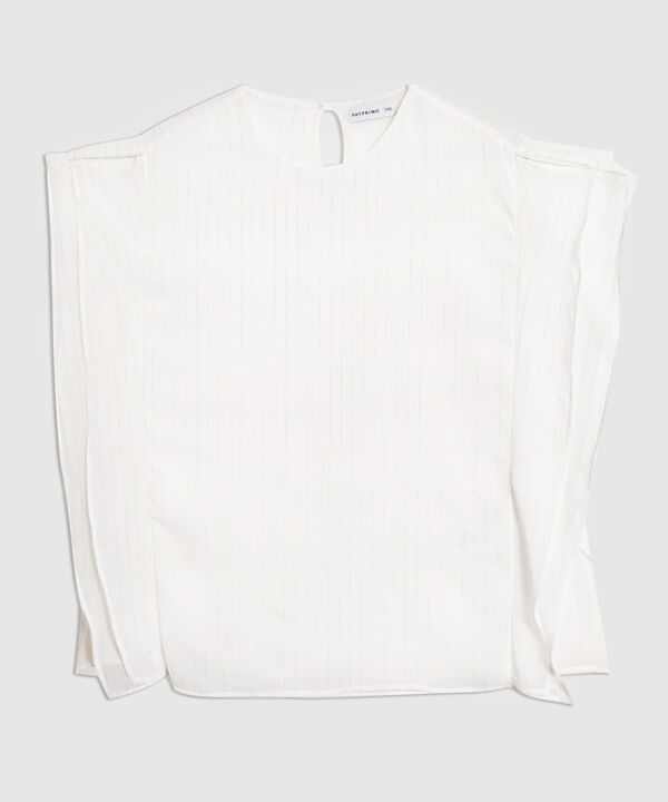 Blusa Para Mujer Diseño Estructurado Sin Manga