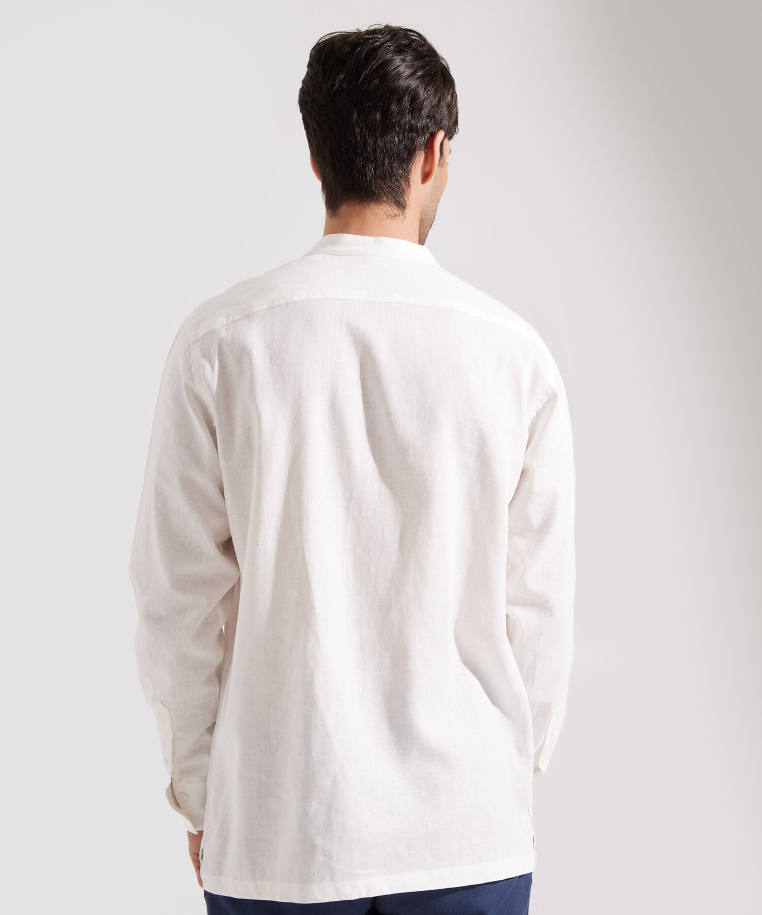 Camisa Guayabera Cuello Neru