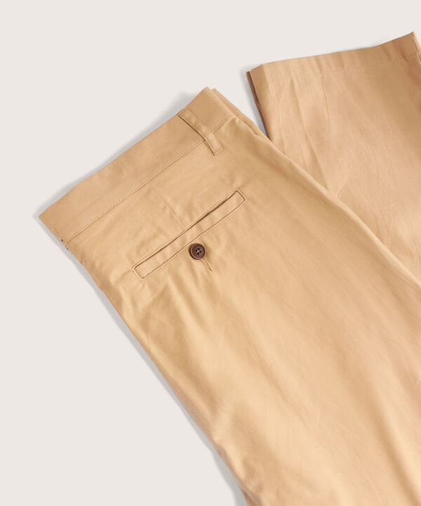 Pantalón Chino Unicolor Textura