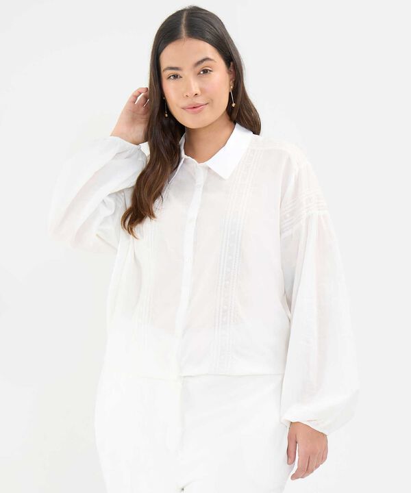 Camisa con Bordado image number null