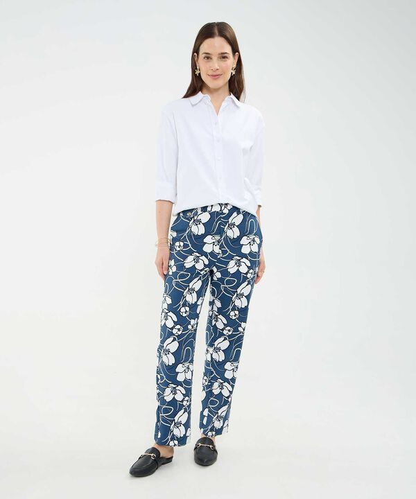 Pantalón Estampado Floral image number null