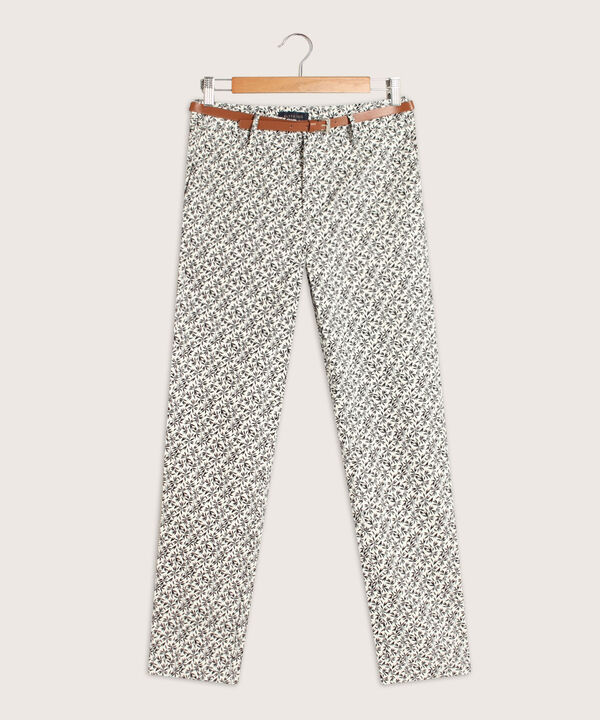 Pantalon Chino Estampado image number null