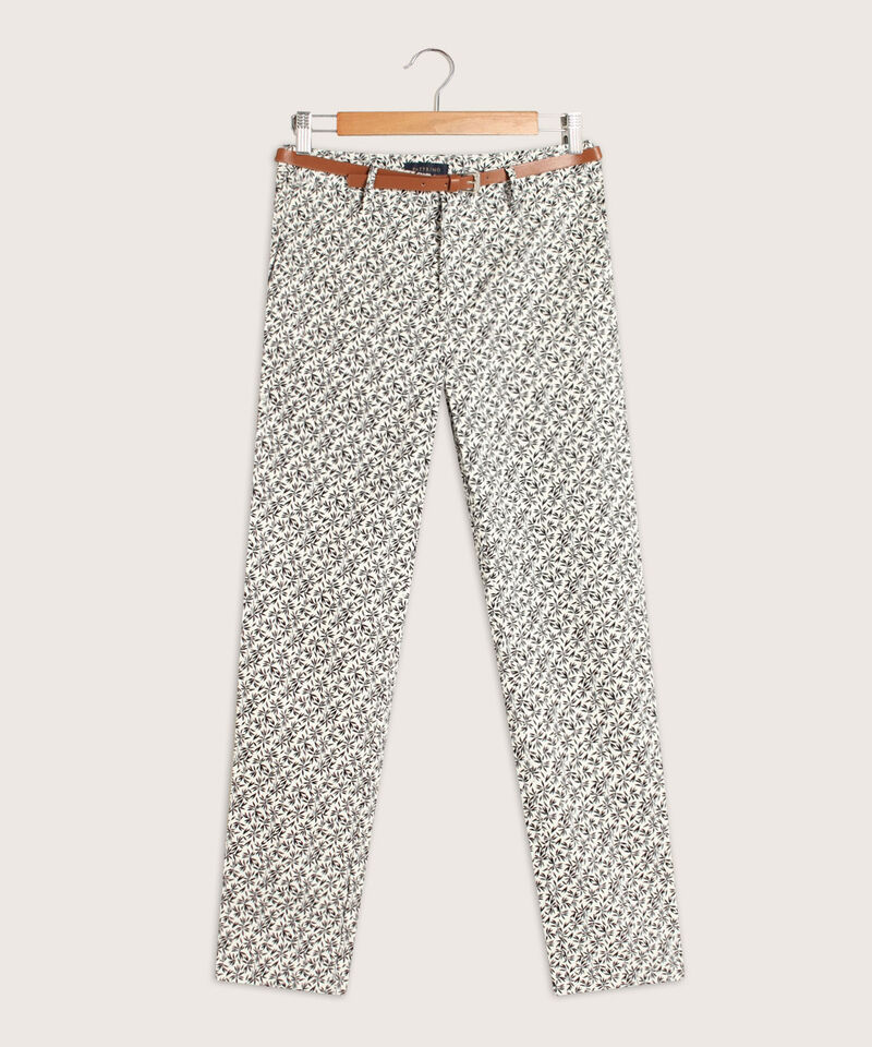 Pantalon Chino Estampado