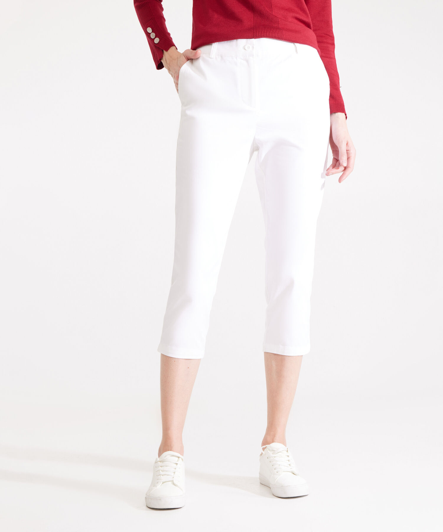Pantalón Capri Unicolor