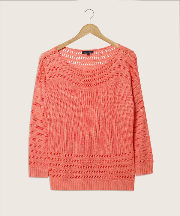 Saco Cuello Semi Bandeja Manga Larga Con Hilos Metalizados