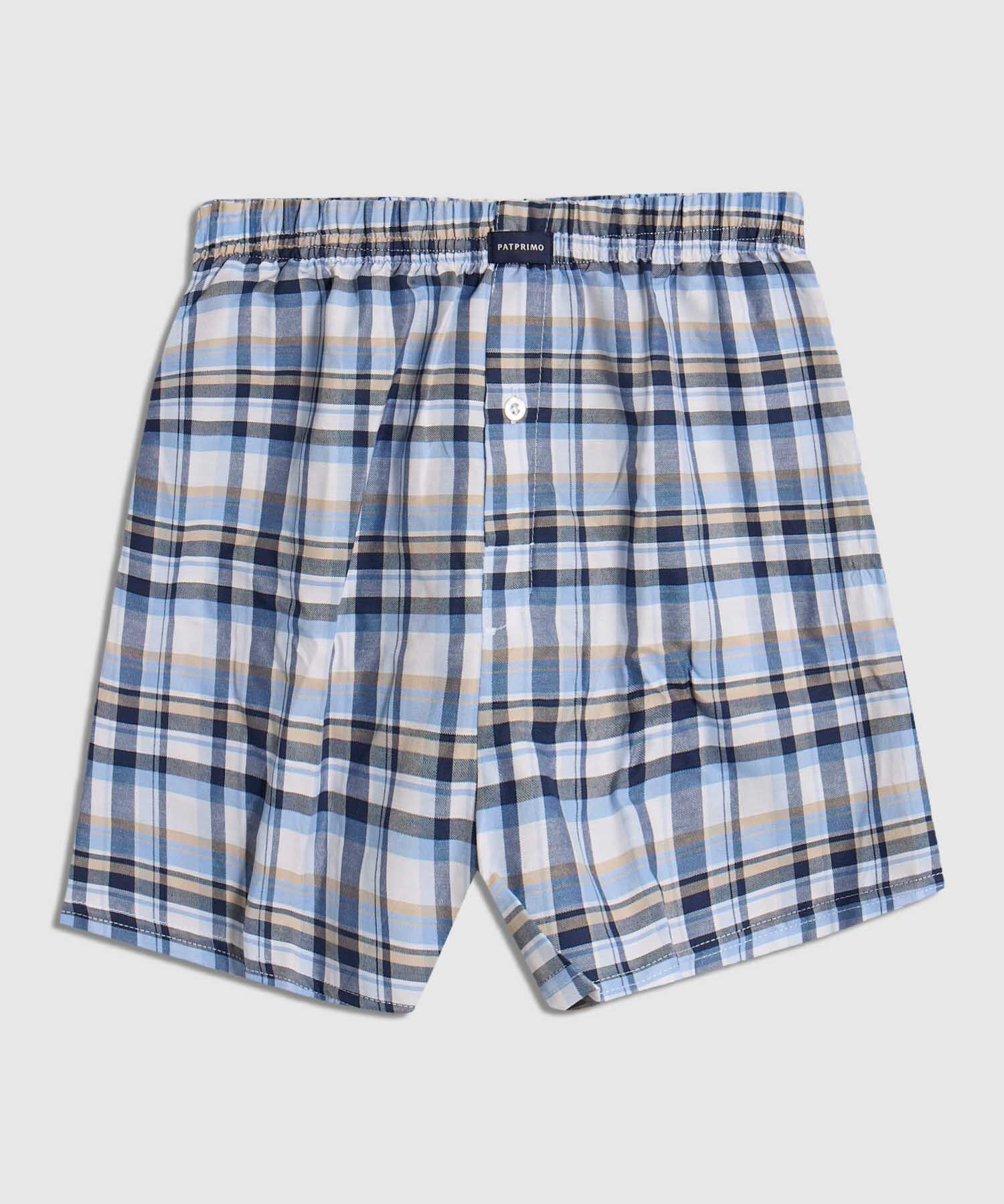 Pack x2 B&oacute;xers Sueltos con Bot&oacute;n para Hombre