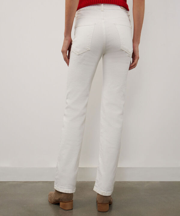 Jean Jean Straight Tono Off White image number null