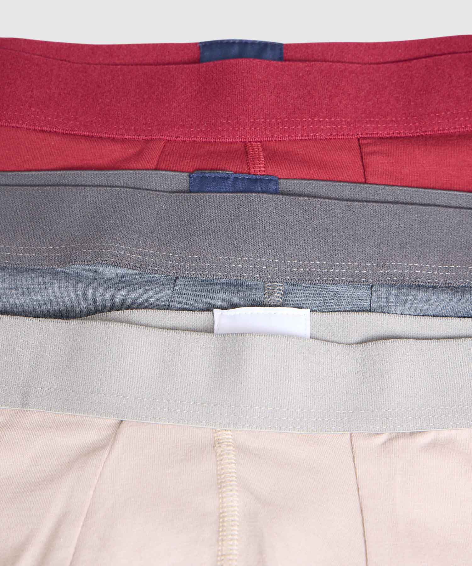 Set x3 B&oacute;xers Cl&aacute;sicos para Hombre