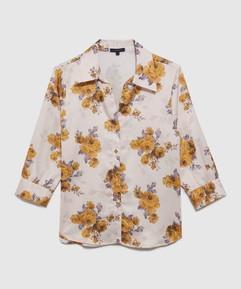 Camisa Manga 3/4 Estampada