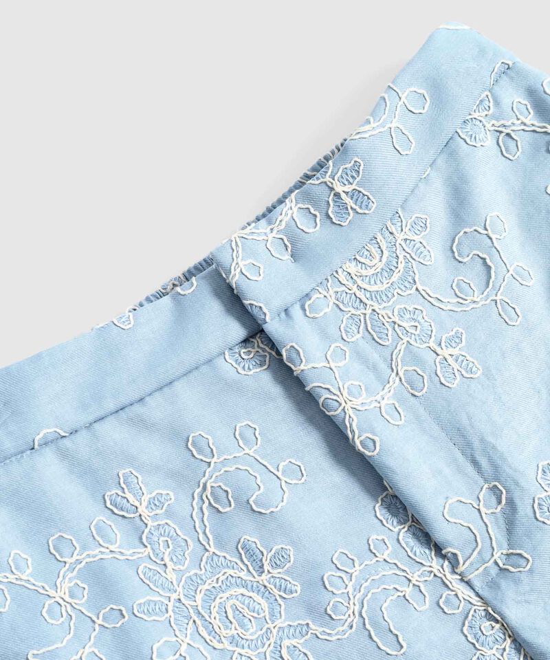 Pantalon Texturizado Para Mujer
