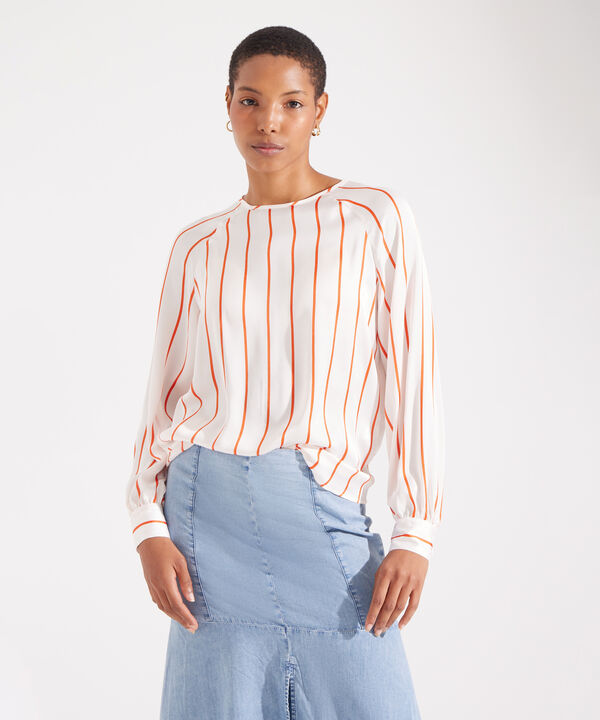 Blusa Manga Larga a Rayas image number null