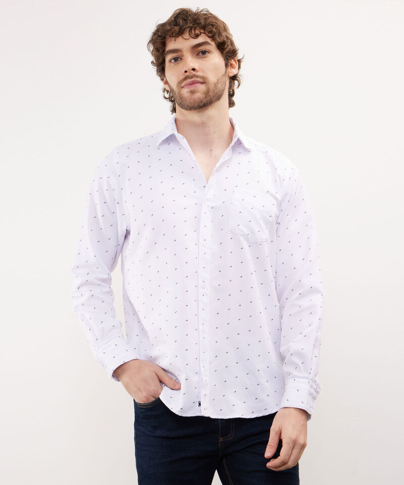 Camisa Ml Cuello Italiano