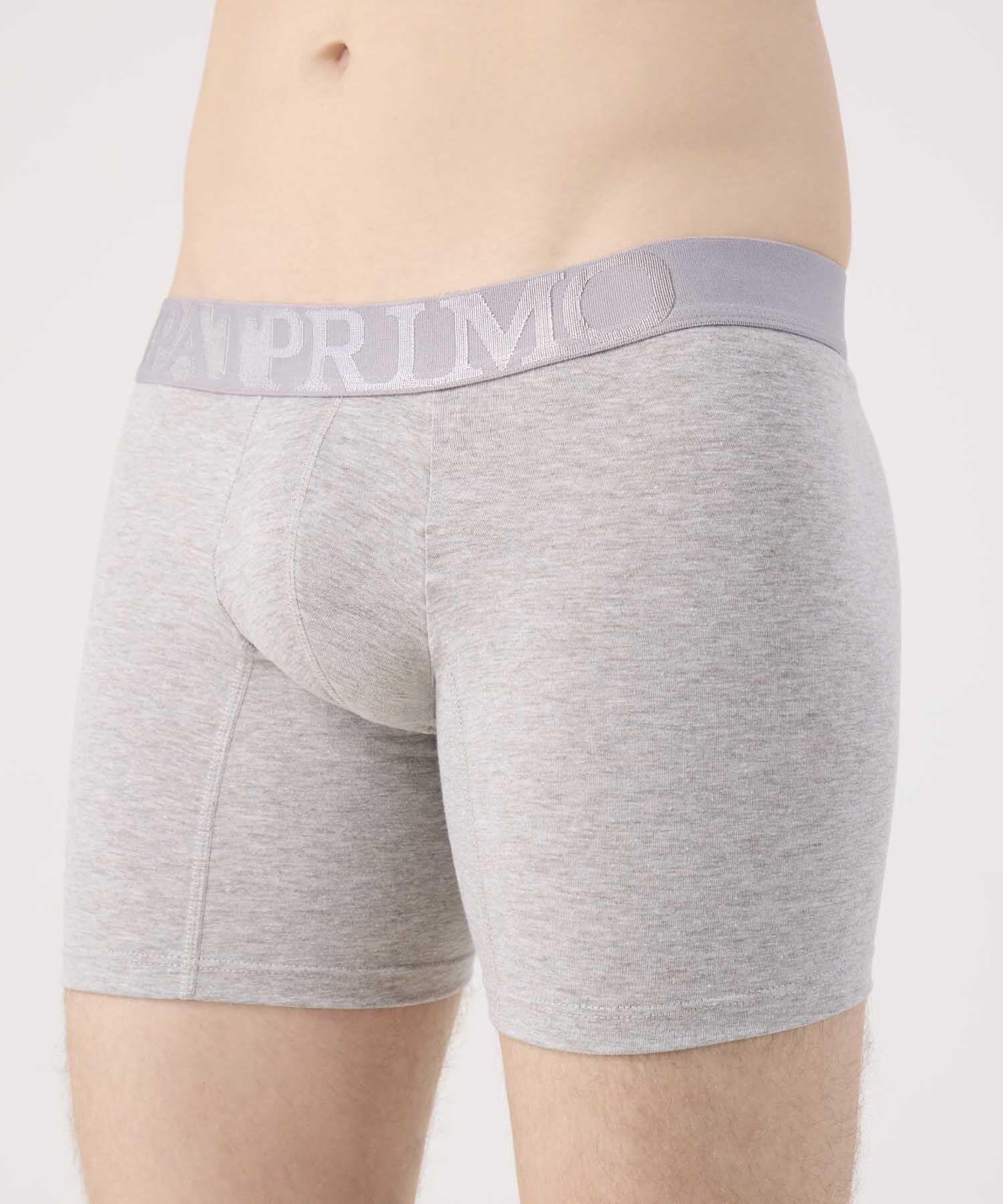 Pack X3 Boxer Pantaloncillo Medio Unicolor Algodón