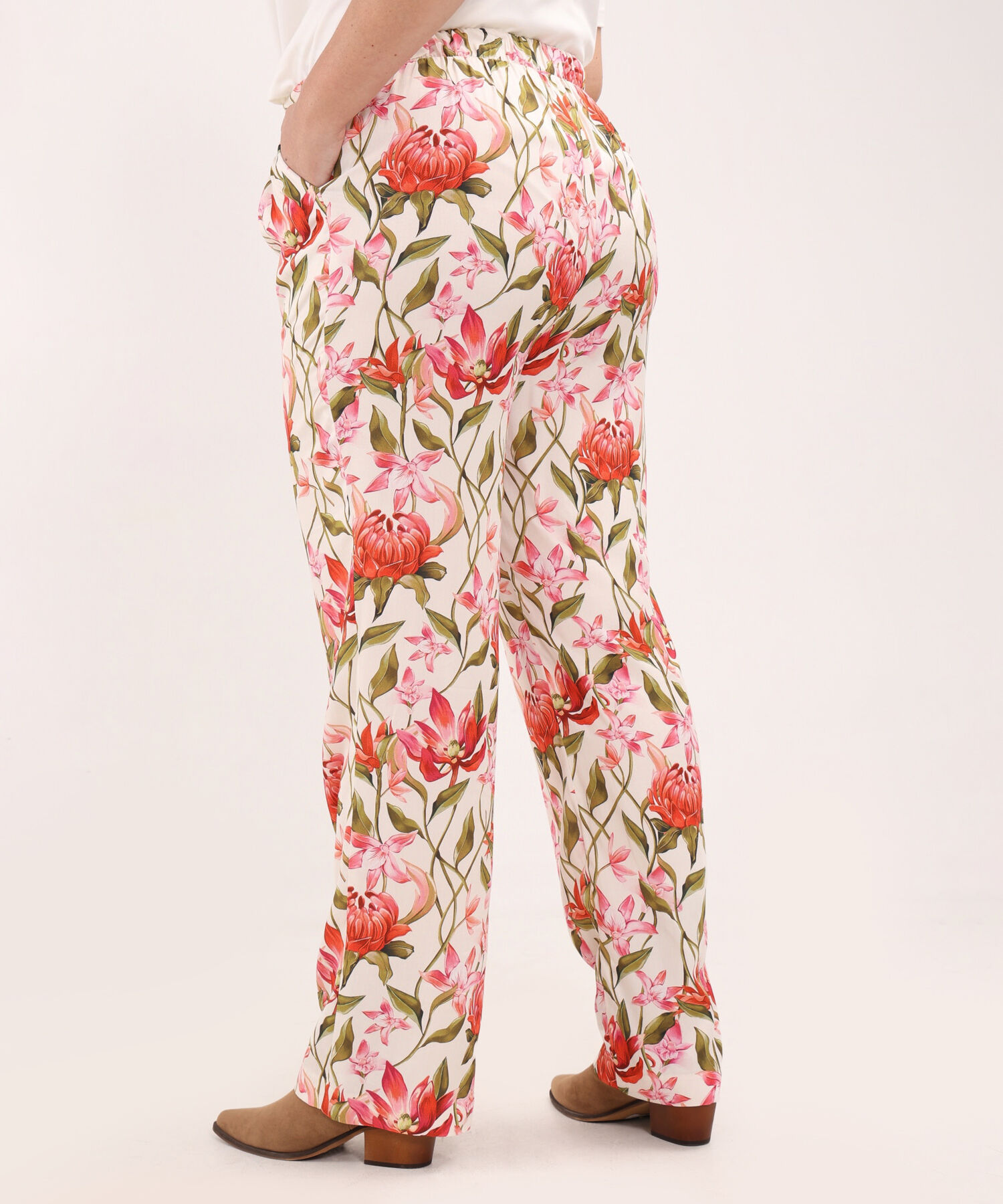 Pantalon Estampado Recto