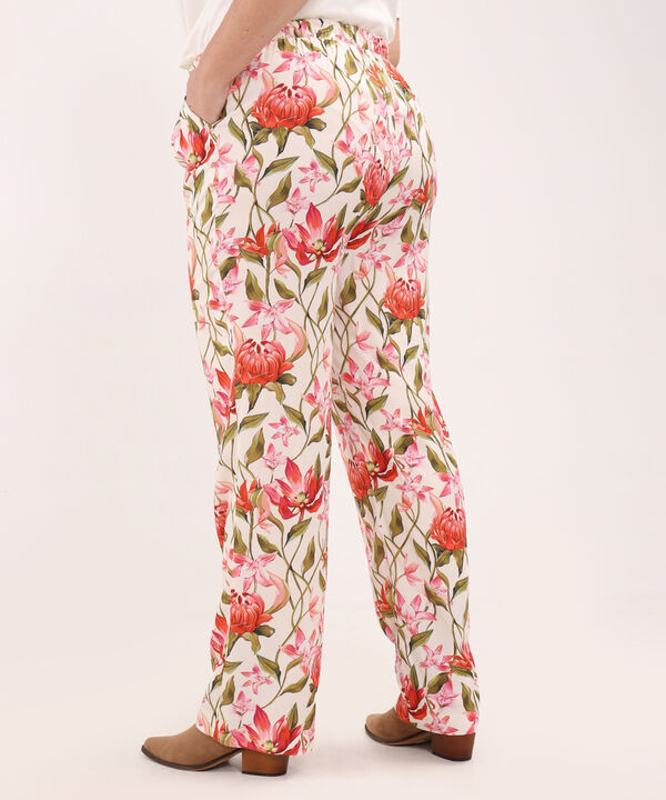 Pantalon Estampado Recto
