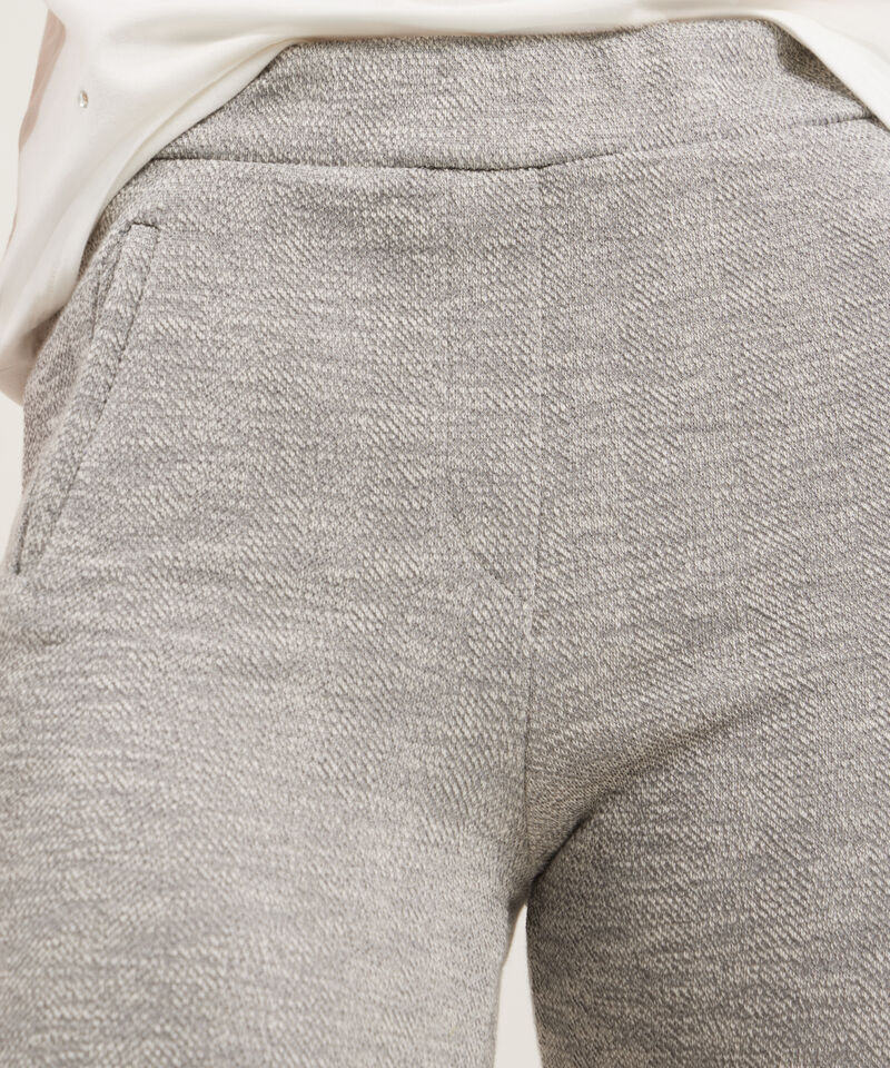 Leggins  Textura Con Ribetes En Frente Y Simulación Jota, Magia En El Caribe